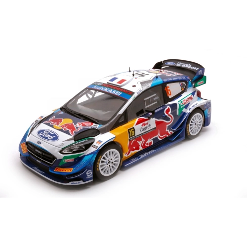FORD FIESTA WRC N.16 RALLY CROATIA 2021 FOURMAUX 1:18 Ixo Model Auto Rally Modellino