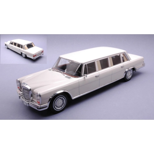 MERCEDES 600 (W100) 1969 WHITE 1:18 ModelCarGroup Auto Stradali Modellino