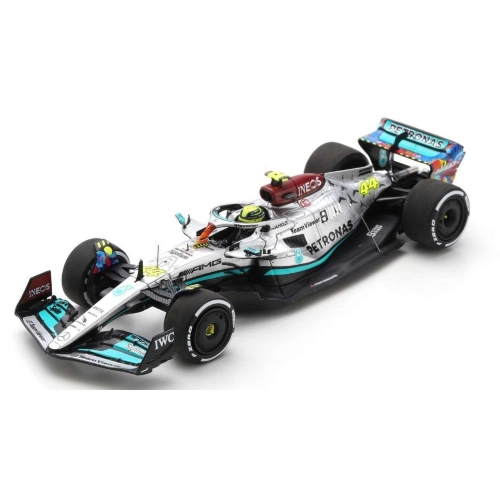 MERCEDES F1 W13E LEWIS HAMILTON 2022 N.44 MIAMI GP 1:43 Spark Model Formula 1 Modellino