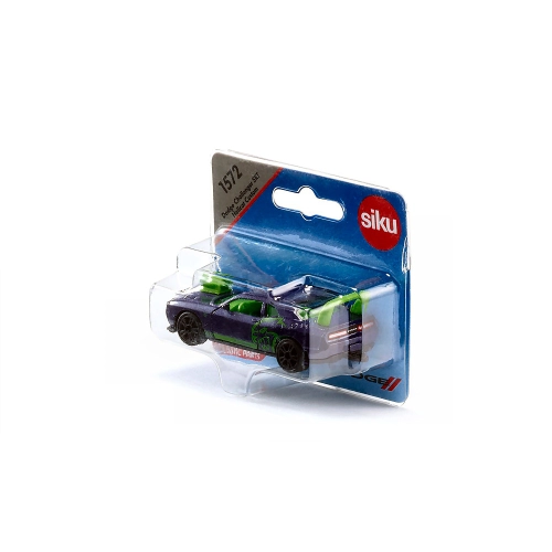 DODGE CHALLENGER SRT HELLCAT CUSTOM BLISTER mm 81x35x23 Siku Auto Stradali Modellino