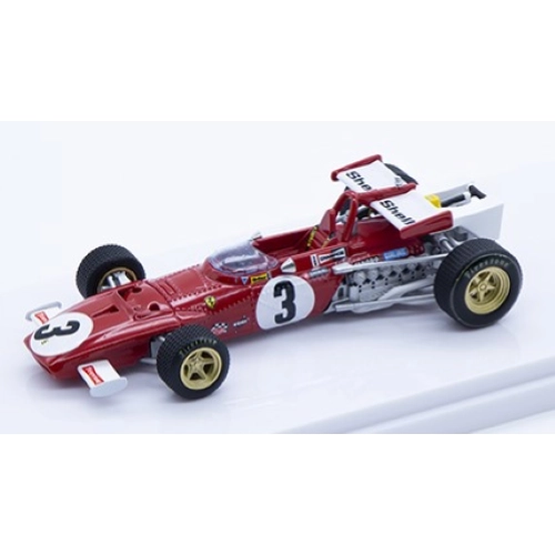 FERRARI 312B N.3 WINNER GP MEXICO 1970 JACKY ICKX 1:43 Tecnomodel Formula 1 Modellino