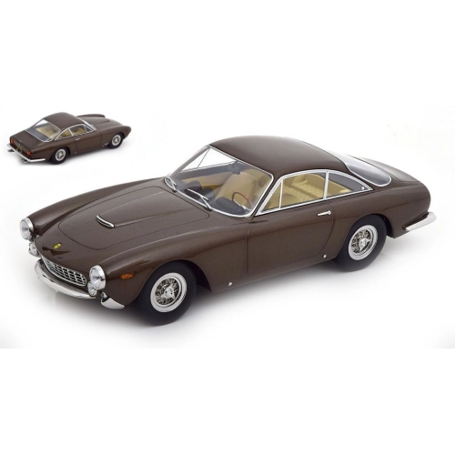 FERRARI 250 GT LUSSO 1962 BROWNMETALLIC 1:18 KK Scale Auto Stradali Modellino