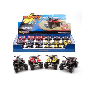SMART ATV QUAD cm 9 (1 Modellino a Scelta) Kinsmart Modellismo Giocattolo Modellino