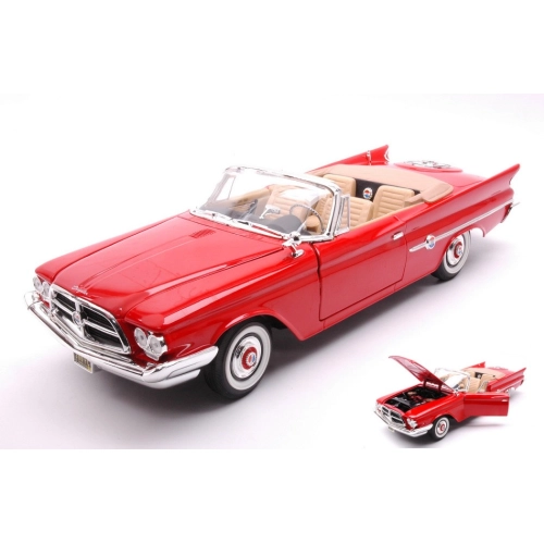 CHRYSLER 300F 1960 RED 1:18 Lucky Die Cast Auto Stradali Modellino