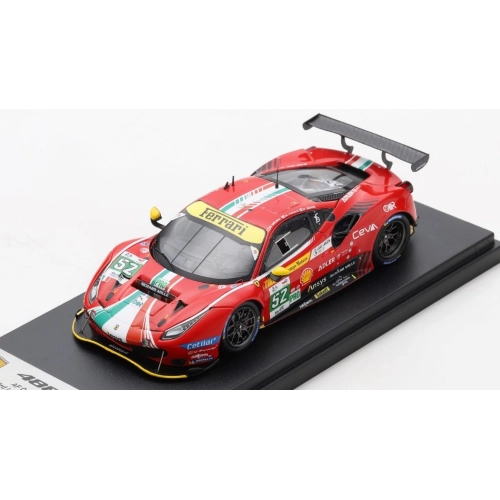 FERRARI 488 GTE EVO AF CORSE N.52 3rd LMGTE LE MANS 2022 MOLINA/FUOCO/RIGON 1:43 Looksmart Auto Competizione Modellino