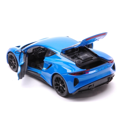LOTUS EMIRA 2021 BLUE 1:24 Welly Auto Stradali Modellino