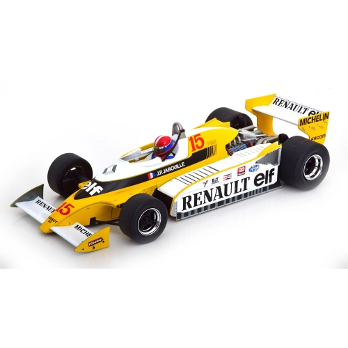 RENAULT RS10 N.15 FRENCH GP 1979 J.P.JABOUILLE 1:18 ModelCarGroup Formula 1 Modellino