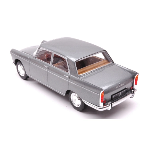 PEUGEOT 404 1960 METALLIC GREY 1:24 Whitebox Auto Stradali Modellino