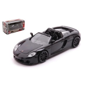 PORSCHE CARRERA GT SPIDER 2003 BLACK 1:43 MotorMax Auto Stradali Modellino