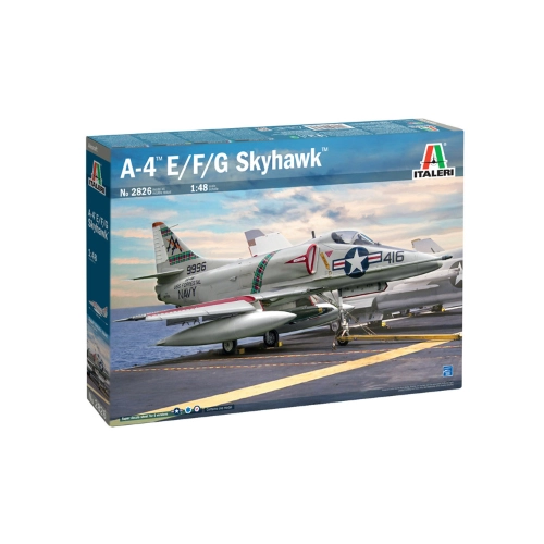 DOUGLAS A-4 E/F/G Skyhawk KIT 1:48 Italeri Kit Aerei Modellino