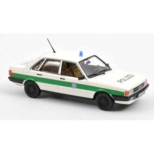 AUDI 80 POLIZEI NIEDERKALTENKIRCHEN 1979 1:43 Norev Forze dell'Ordine Modellino