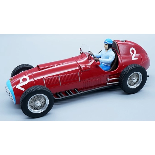 FERRARI 375 F1 N.2 WINNER ITALY GP 1951 A.ASCARI + DRIVER 1:18 Tecnomodel Formula 1 Modellino