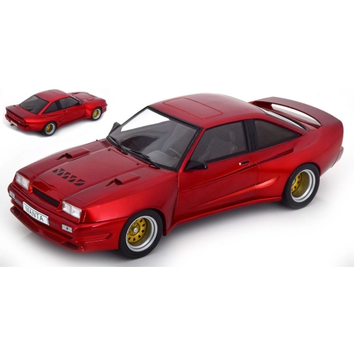 OPEL MANTA B MATTIG 1991 DARK METALLIC RED 1:18 ModelCarGroup Auto Stradali Modellino