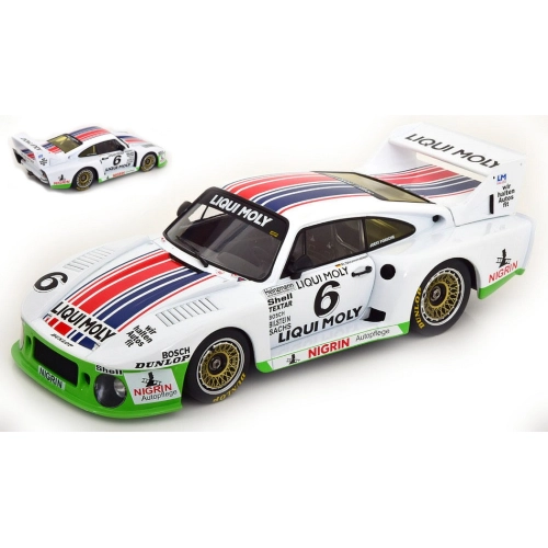 PORSCHE 935 J N.6 SPA FRANCORCHAMPS 1980 R.STOMMELEN 1:18 ModelCarGroup Auto Competizione Modellino