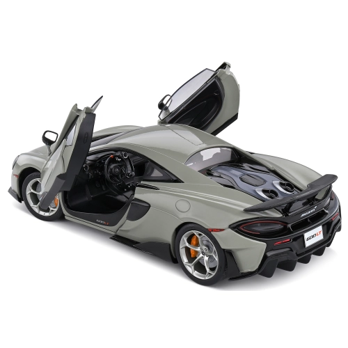 MCLAREN 600LT COUPE 2018 GREY 1:18 Solido Auto Stradali Modellino