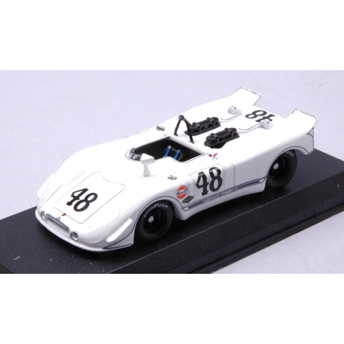 PORSCHE 908/02 FLUNDER N.48 2nd 12H SEBRING 1970 STEVE McQUEEN - P.REVSON 1:43 Best Model Auto Competizione Modellino