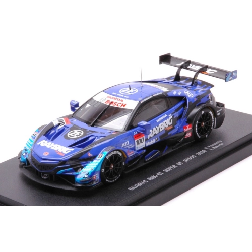 RAYBRIG NSX-GT N.100 SUPER GT500 2020 N.YAMAMOTO-T.MAKINO 1:43 Ebbro Auto Competizione Modellino