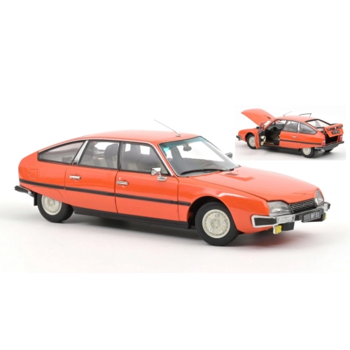 CITROEN CX 2400 GTI 1977 MANDARINE 1:18 Norev Auto Stradali Modellino