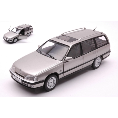 OPEL OMEGA A2 CARAVAN 1990 METALLIC GREY 1:24 Whitebox Auto Stradali Modellino