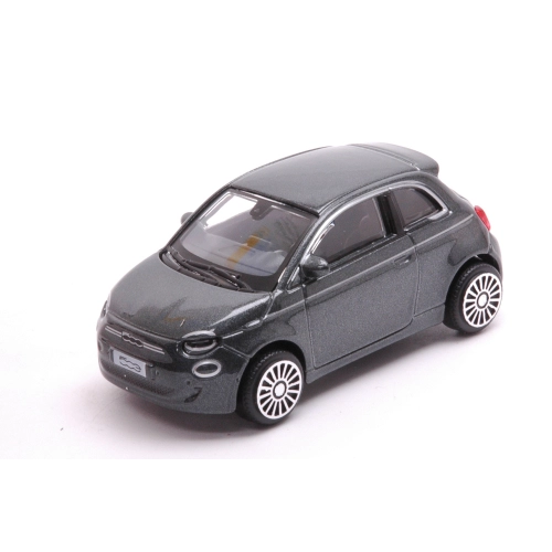 FIAT 500e LA PRIMA FULL ELECTRIC 2021 GUN GREY 1:43 Burago Auto Stradali Modellino