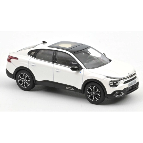CITROEN é-C4 X 2023 PEARL WHITE 1:43 Norev Auto Stradali Modellino