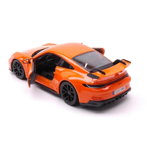 PORSCHE 911 GT3 2021 ORANGE 1:24 Burago Auto Stradali Modellino