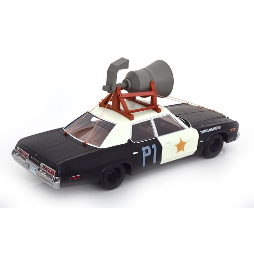 DODGE MONACO BLUESMOBILE LOOK A LIKE WITH SPEAKER 1974 1:18 KK Scale Movie Modellino