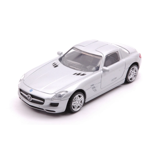 MERCEDES SLS AMG SILVER 1:43 Rastar Auto Stradali Modellino