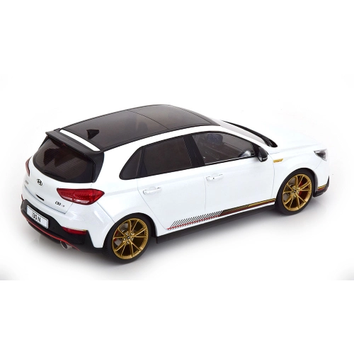 HYUNDAI i30 N 2021 METALLIC WHITE 1:18 ModelCarGroup Auto Stradali Modellino
