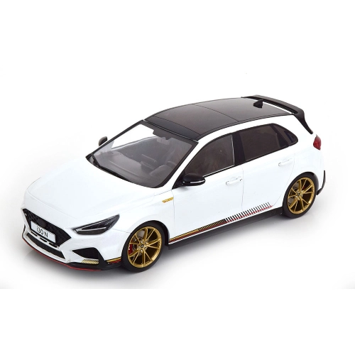 HYUNDAI i30 N 2021 METALLIC WHITE 1:18 ModelCarGroup Auto Stradali Modellino