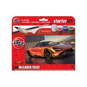 MC LAREN 765 SMALL STARTER SET KIT 1:43 Airfix Kit Auto Modellino