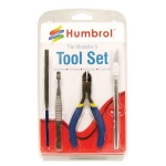 BLISTER TOOL SET - Set 4 Attrezzi modellismo Humbrol Colori ed Accessori Modellino