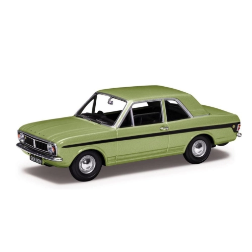 FORD CORTINA MK2 LOTUS 1967 GREEN 1:43 Vanguards Auto Stradali Modellino