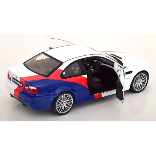 BMW E46 M3 STREETFIGHTER 2003 WHITE 1:18 Solido Auto Stradali Modellino