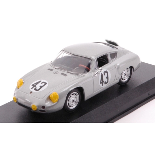 PORSCHE ABARTH N.43 10th 12H SEBRING 1963 BARTH-LINGE 1:43 Best Model Auto Competizione Modellino