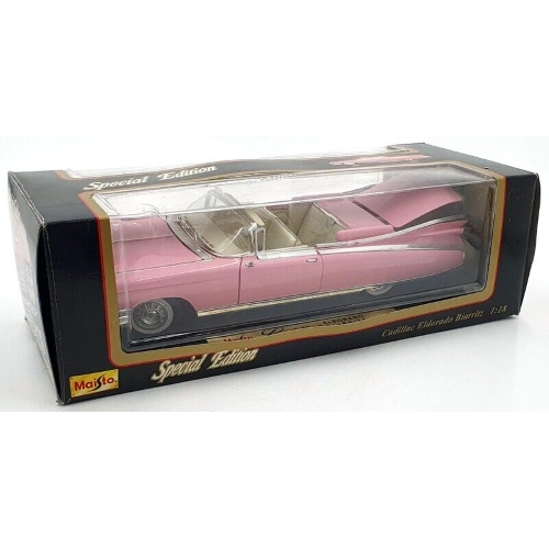 CADILLAC ELDORADO BIARRITZ 1959 PINK 1:18 Maisto Auto Stradali Modellino