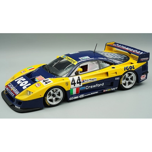 FERRARI F40 GTE N.44 24h LE MANS 1996 L.DELLA NOCE/A.OLOFSSON/C.ROSENBLAD1:18 Tecnomodel Auto Competizione Modellino