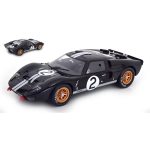 FORD GT40 MKII 7.0L V8 TEAM SHELBY AMERICAN N.2 WINNER 24h LE MANS 1966 B.McLAREN-C.AMON 1:12 CMR Classic Model Replicars Auto Competizione Modellino