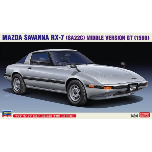 MAZDA SAVANNA RX-7 SA 22C 1980 KIT 1:24 Hasegawa Kit Auto Modellino