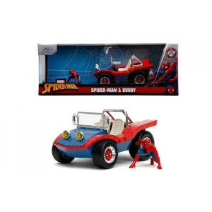 SPIDER-MAN & BUGGY 1:24 Jada Toys Movie Modellino
