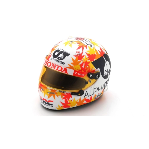 CASCO YUKI TSUNODA ALPHA TAURI 2023 1:5 Spark Model Caschi Modellino