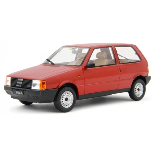 FIAT UNO 45 1983 RED 1:18 Laudo Racing Auto Stradali Modellino