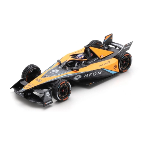 NEOM MC LAREN N.58 3rd DIRIYAH E PRIX 2023 RENE RAST 1:43 Spark Model Auto Competizione Modellino