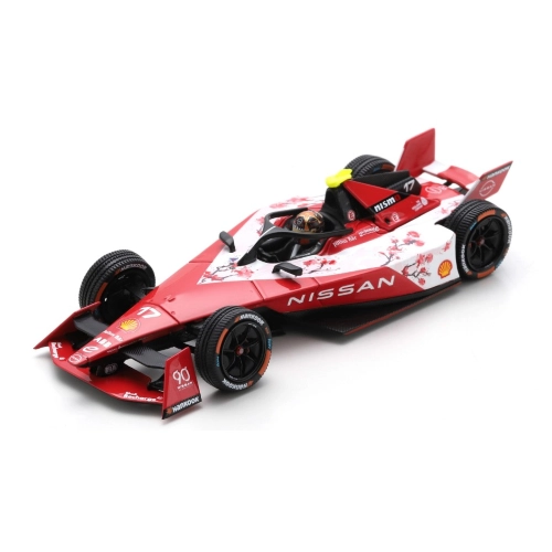 NISSAN N.17 DIRIYAH E PRIX 2023 NORMAN NATO 1:43 Spark Model Auto Competizione Modellino