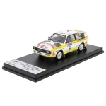 AUDI SPORT QUATTRO N.6 RAC RALLY 1984 MOUTON/PORIS 1:43 Trofeu Auto Rally Modellino