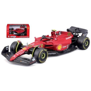 FERRARI F1 F1-75 N.55 2022 CARLOS SAINZ 1:43 Burago Formula 1 Modellino