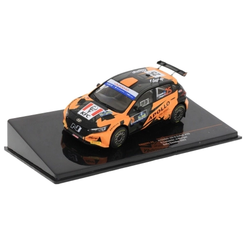 HYUNDAI i20 N WRC2 N.25 RALLY SWEDEN 2023 LINNAMAE/MORGAN 1:43 Ixo Model Auto Rally Modellino