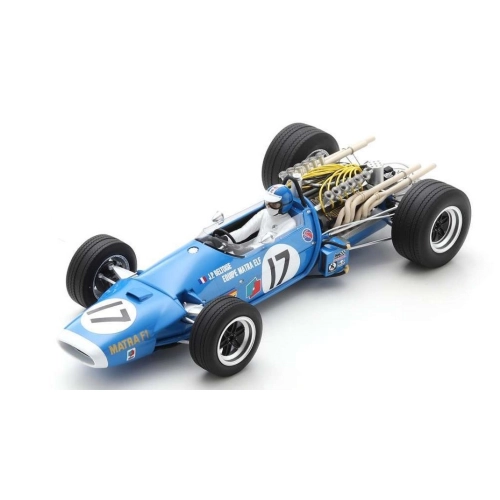 MATRA MS11 JEAN-PIERRE BELTOISE 1968 N.17 2nd DUTCH GP 1:18 Spark Model Formula 1 Modellino