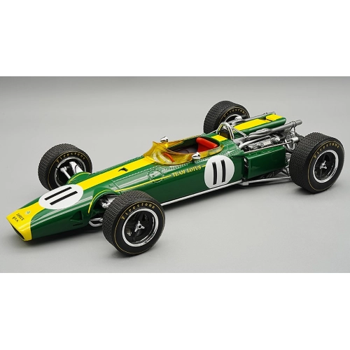 LOTUS 43 WINNER BELGIAN GP 1966 PETER ARUNDELL 1:18 Tecnomodel Formula 1 Modellino