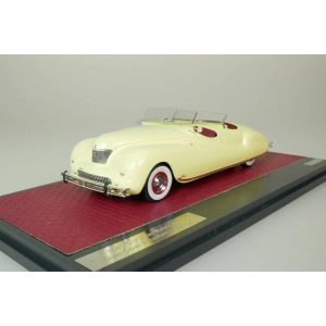 CHRYSLER NEWPORT DUAL COWL PHAETON LEBARON 1941 CREAM 1:43 Matrix Scale Models Auto Stradali Modellino